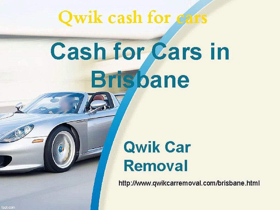 Cash For Cars in Brisbane