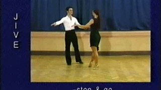 Jive dance steps: 19. Stop and go