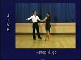 Jive dance steps: 19. Stop and go