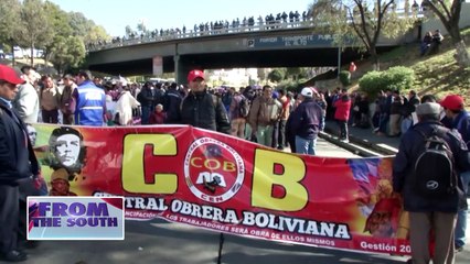 Public Sector Workers Strike in Bolivia