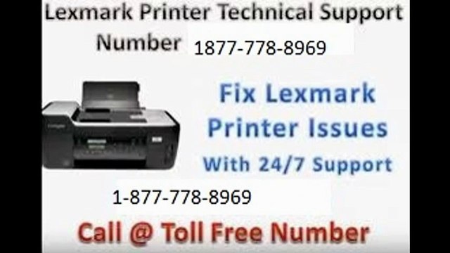 1877-778-8969 Lexmark Printer tech Support phone number