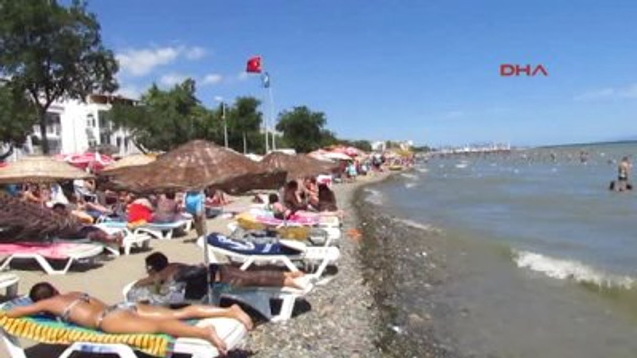 Tekirdağ Şarköy Sahili, Tatilcilerin Gözdesi Oldu