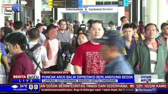 Puncak Arus Balik Bandara Soekarno-Hatta Diprediksi Akhir Pekan