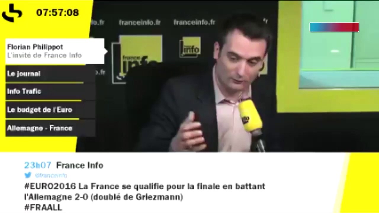 Florian Philippot défend Jean-Luc Lahaye  autrefois traité de "prédateur sexuel"par le FN