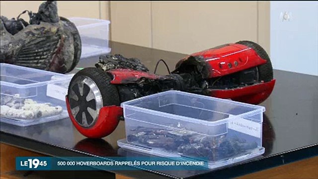 500.000 hoverboards rappelés aux Etats-Unis pour risques... d'incendies ! Regardez