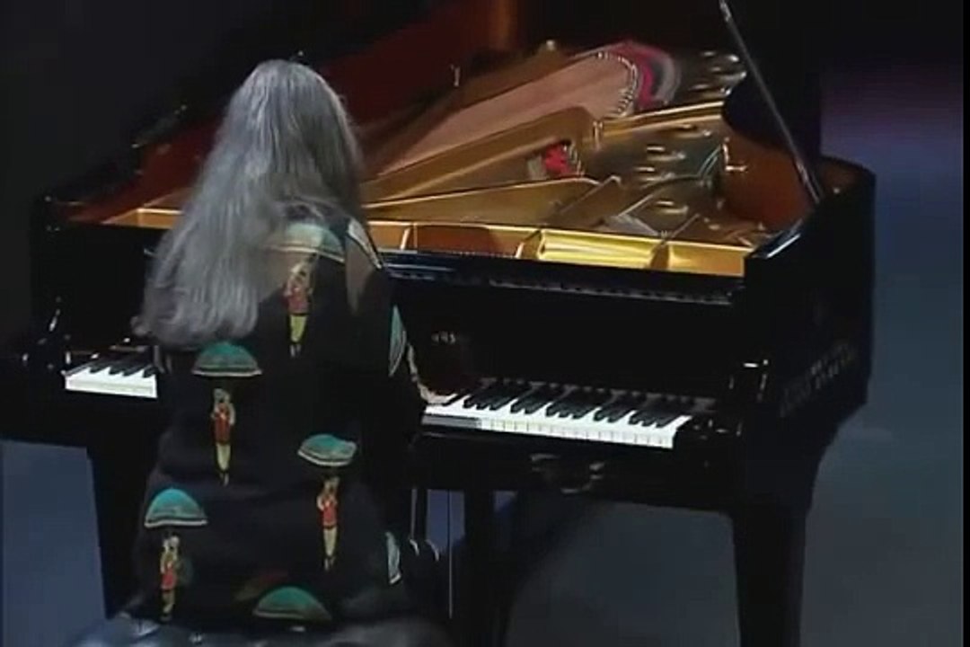 J  S  Bach Partita no 2 BWV 826 (c) By Martha Argerich HQ