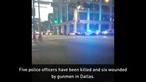 Dallas shootings: 5 police officers killed and 6 injured