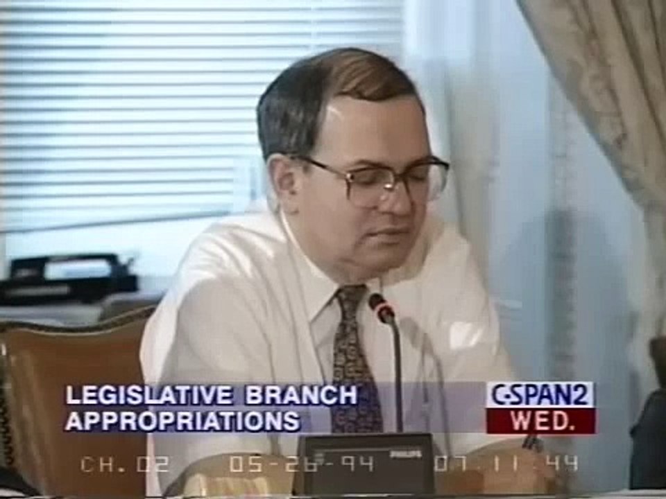 Bernie Sanders: Wasting Government Money on Nixon (5/25/1994)