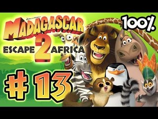 Madagascar Escape 2 Africa Walkthrough Part 13 (X360, PS3, PS2, Wii) 100% Level 12 - Volcano Rave -