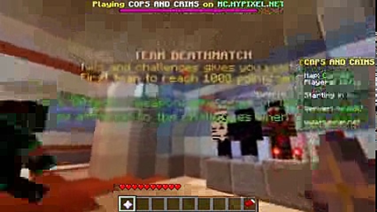 Minecraft GAMES - THE COPS BEAT THE CRIMINALS!!