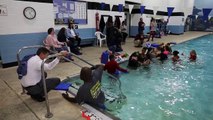 Adapted Aquatics swim practice, Feb. 10, 2015