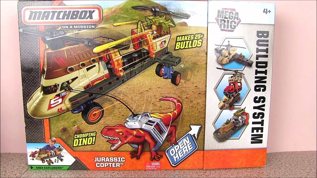 Динозавр Напал на Злых Птичек! Игрушки для Мальчиков от Matchbox Мультик про Динозавров Энгри Бердс