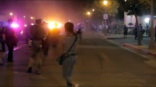 Raw video: Riot in Anaheim,CA July 24, 2012