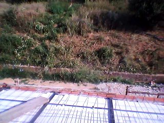 Contruccion de Tejado Economico con Vigas de Hierro de UPN y Rasillones  despues Hormigonado