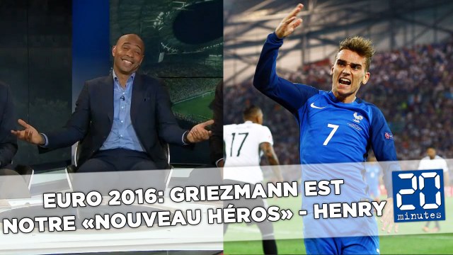 Euro 2016: Griezmann est notre «nouveau héros» - Thierry Henry
