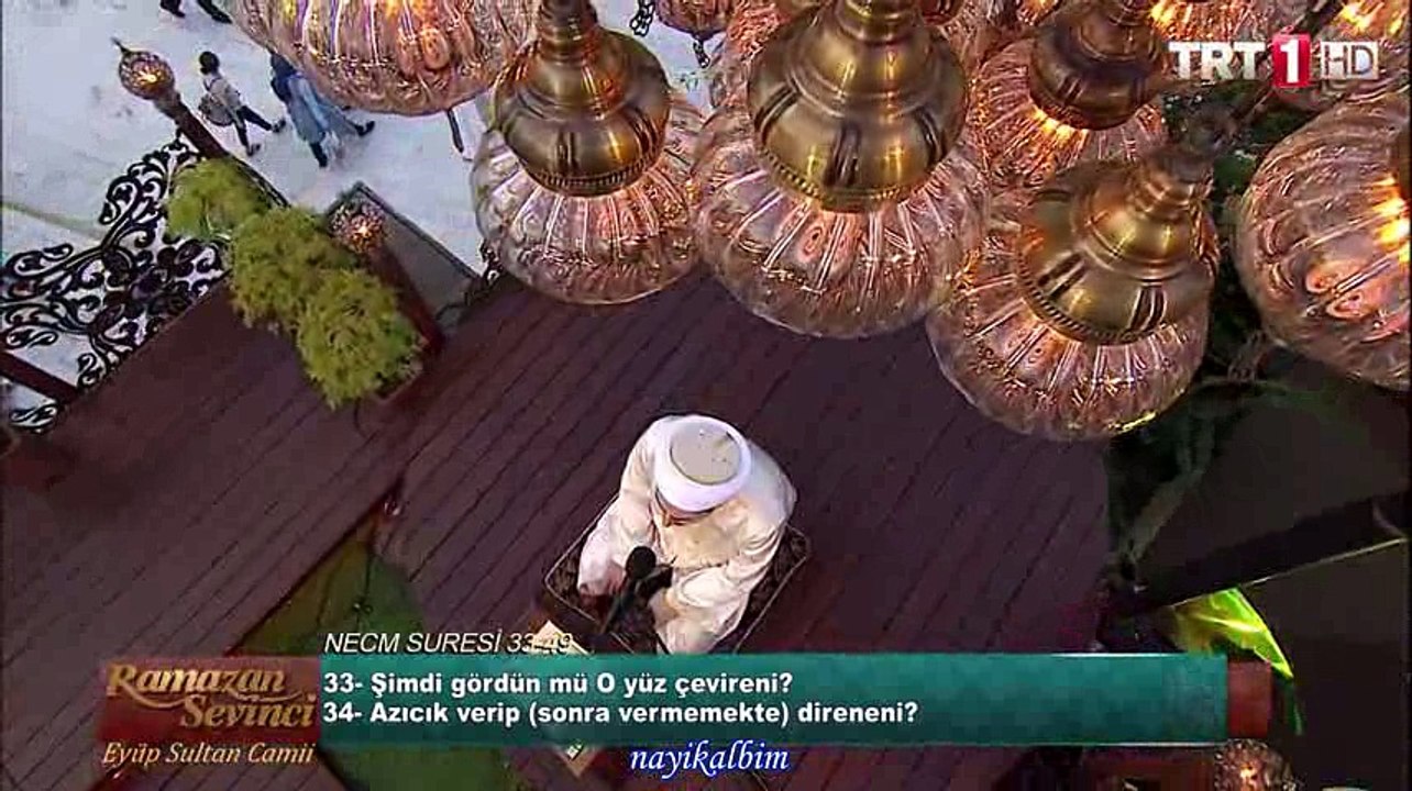 Mehmet Remzi Gölbaşı Necm suresi Ramazan 2016