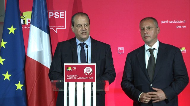 Point presse Jean-Christophe Cambadélis - Conférence « Réfugiés : nos réponses progressistes » du 8 juillet 2016