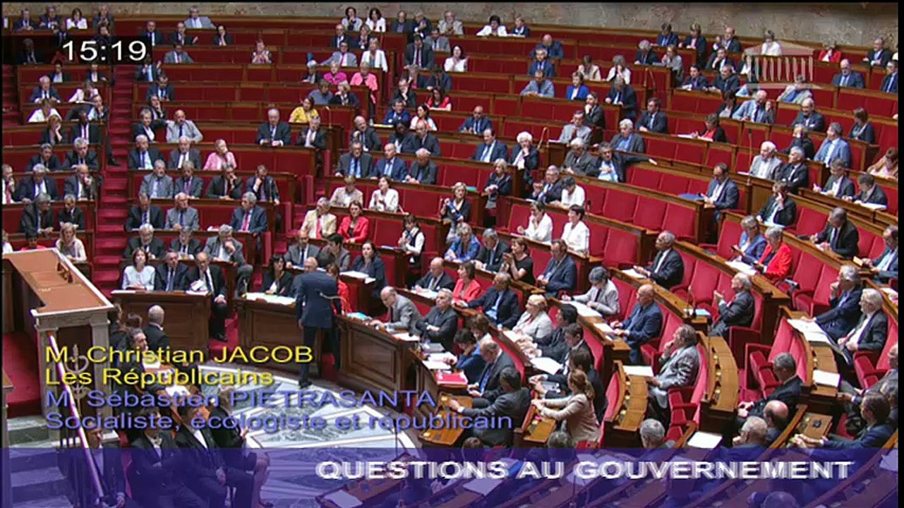 S PIETRASANTA : Question au gouvernement sur la commission d'enquête parlementaire