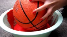 Red - Yao Ming Portrait with a Basketball