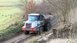 Volvo Dumper at Lobdeburgtunnel part 1