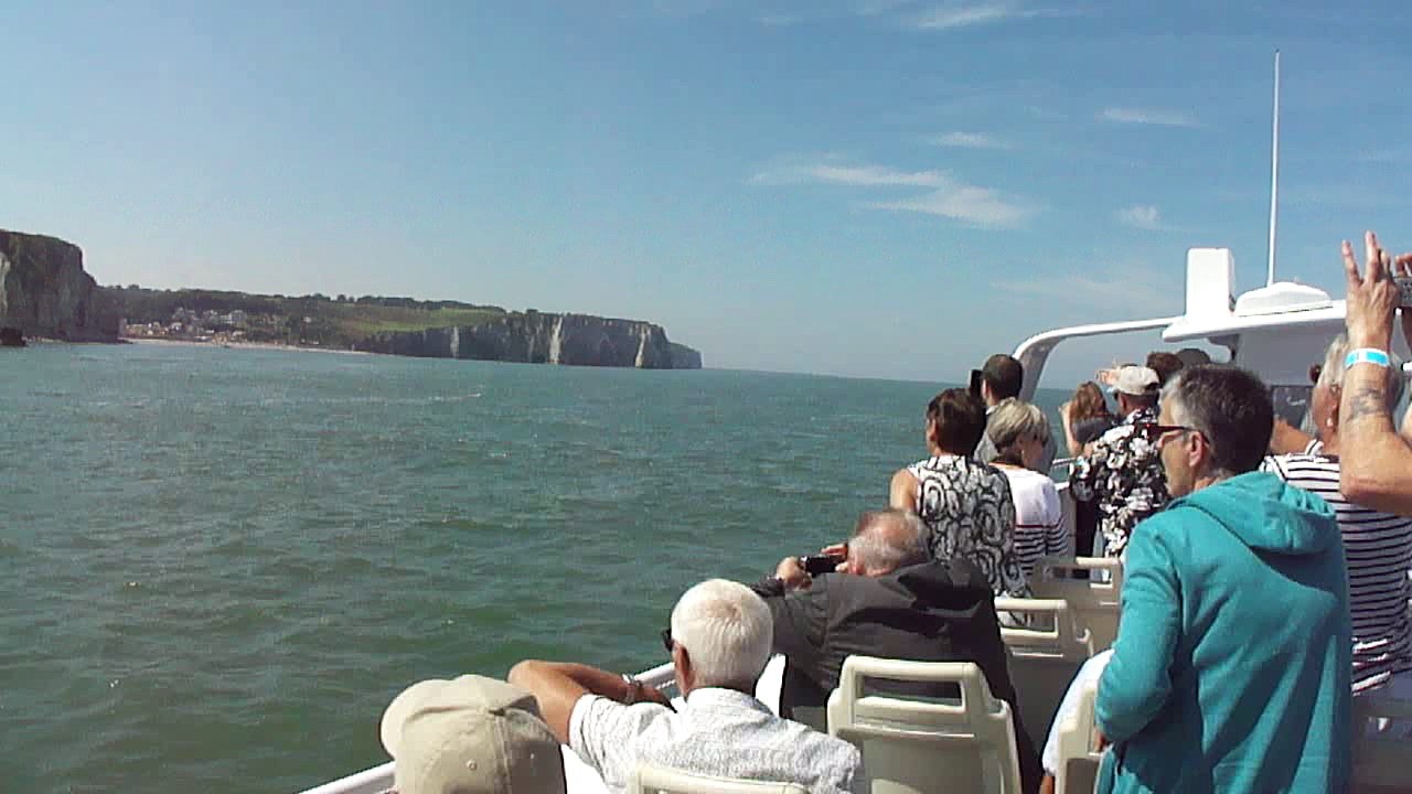 Venant de Fécamp, arrivée à Etretat