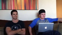 Stephen Amell Part 1 of the Q&A with Robbie Amell