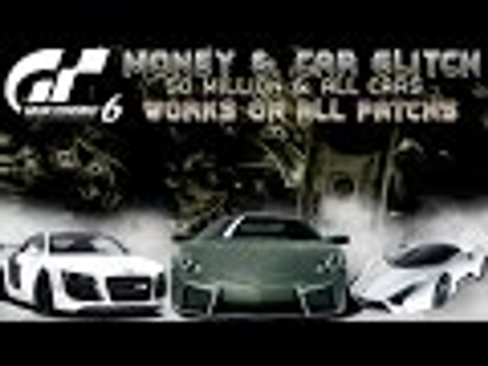 Gran Turismo 6 - GT6 Money Glitch Update 1.21 -50 Million Credits