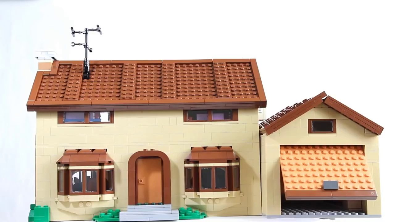 Lego The Simpsons House 71006 build and review