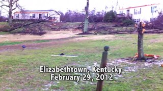 Elizabethtown, Kentucky February 29, 2012. Tornado Destroys Home