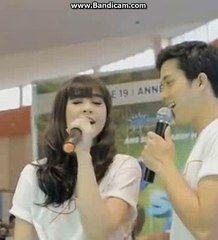 Elnella: Elmo magalona and Janella salvador @ SM Fairview (Born For You)