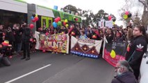 Avustralya'da Aborjinler Hakları İçin Yürüdü - Melbourne