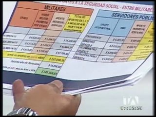 Entrevista sobre la reforma de seguridad social de las F.F.A.A.