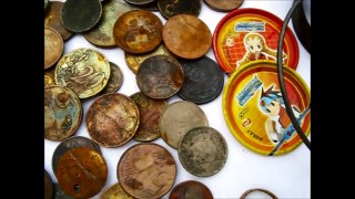 July-28-2013  Detectorfinds / Tesoro Tigershark  (Gold Dutch coin) and more !!