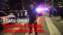 Etats-Unis : cinq policiers tués dans une fusillade à Dallas