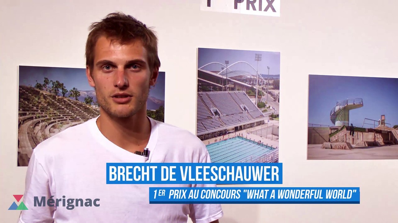 "What a wonderful World" à Mérignac : Brecht de Vleeschauwer