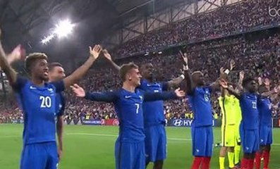 France Celebrate Euro 2016 Semi-Final Win With 'Viking Clap'