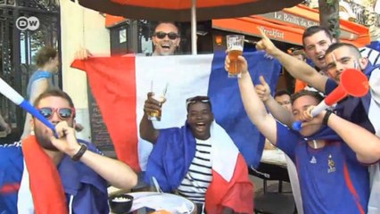 Fransa’yı final heyecanı sardı