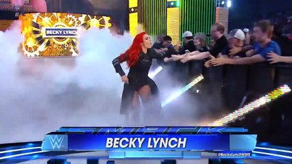 wwe Becky lynch attacked by Natalya on smackdown 07/07/16