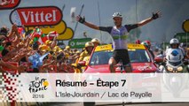 Résumé - Étape 7 (L'Isle-Jourdain / Lac de Payolle) - Tour de France 2016