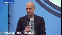 Pep Guardiola had a dream to play with Manchester City