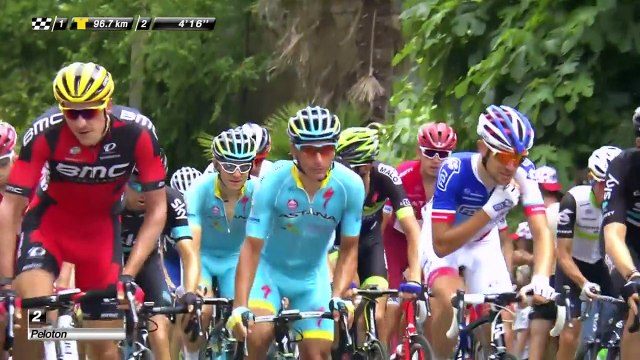 Интересные моменты 7 го этапа Тур де Франс 2016 (ВИДЕО).