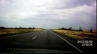 HD Extreme Sukhoi SU-24 Low Pass Over a Highway