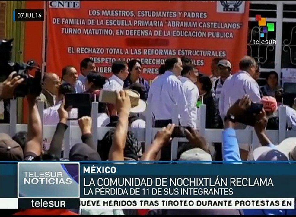 México: familiares de víctimas en Nochixtlán exigen justicia