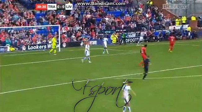Sadio Mane Fantastic Skill - Tranmere Rovers vs Liverpool Fc 0-0