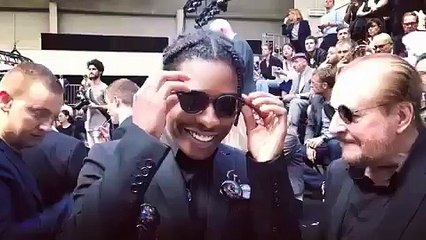 Fan's video with Robert Pattinson at the show DiorHomme Summer 2017 Paris 25.06.2016