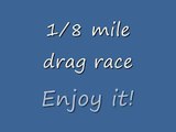 Saxo VTS 1.6 16V 1/8 mile drag race 24.07.10