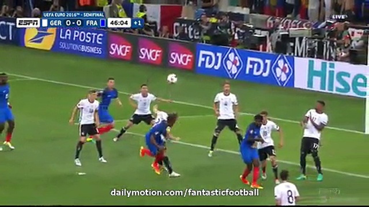 All Goals HD - Germany 0-2 France 07.07.2016 HD