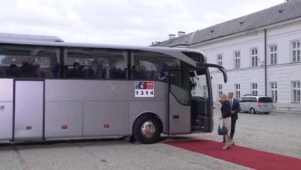 Erdoğan, Duda'nın Zirveye Katılan Liderler Onuruna Verdiği Yemeğe Katıldı