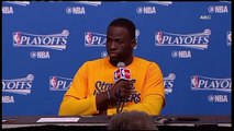 Draymond Green Puts Reporter in his Place | Warriors vs Rockets | Game 4 | 2016 NBA Playoffs