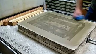 lithography on stone : 29/33 rollup ink 1